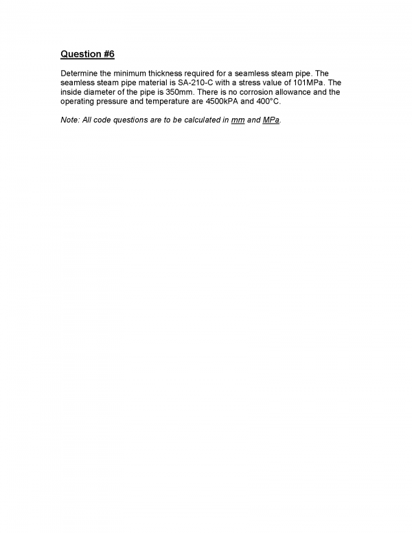 How To: Determine The Minimum Required Thickness Of Piping - Power ...