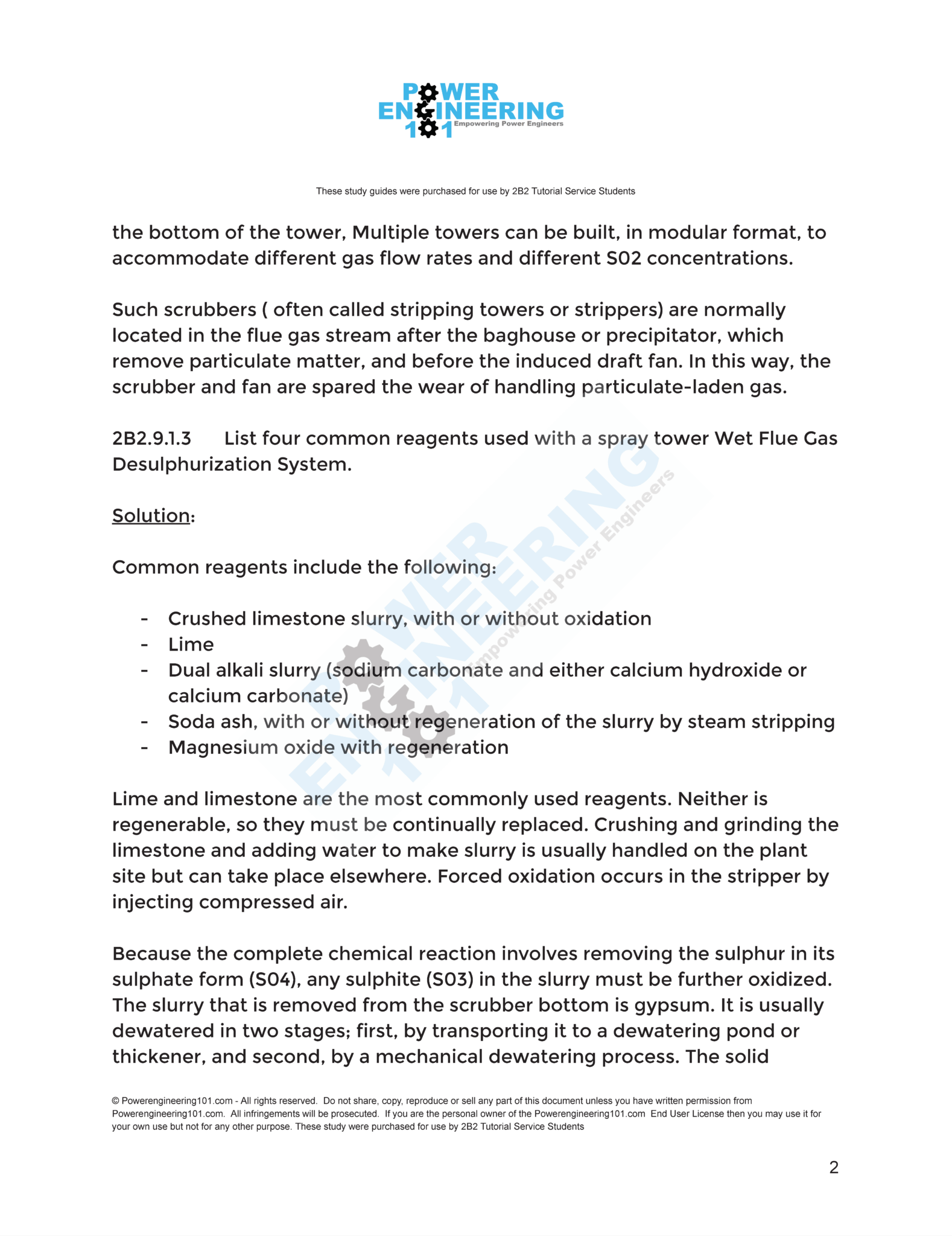 Environmental Controls Solutions Power Engineering 101