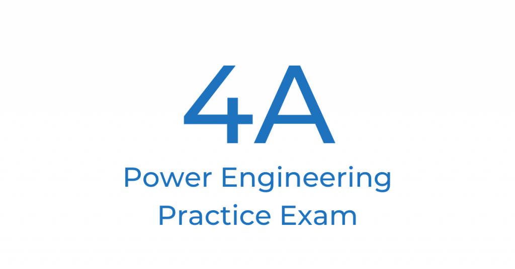 4A Power Engineering Multiple Choice Exam Practice Questions Feature Image