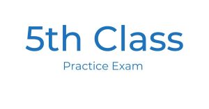 5th Class Practice Exam