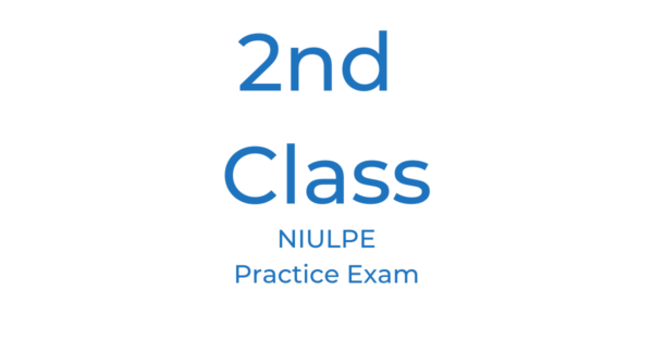 2nd Class NIULPE Multiple Choice Exam Practice Questions Feature Image